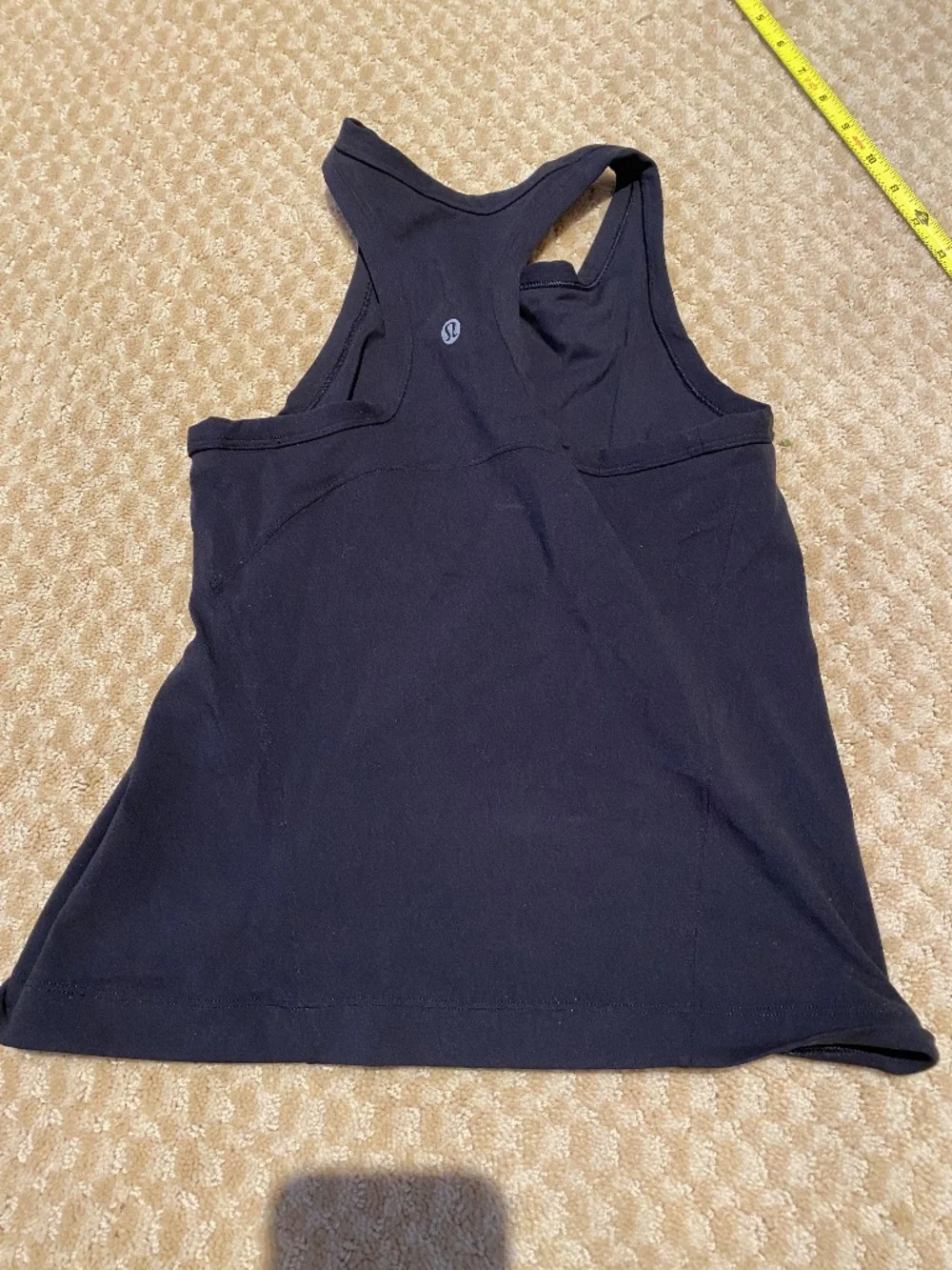 Lululemon Black Womens Tank Racer Back Athletic Pullover
